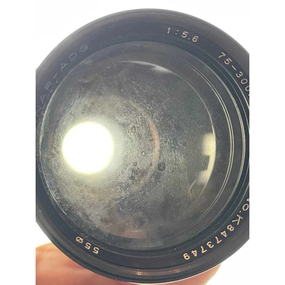 Albinar ADG 75-300 mm for Canon + Case READ